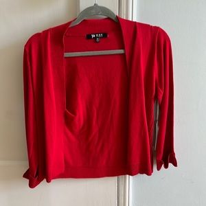 🆕🆕🆕 red cardigan sweater, size M